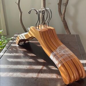 Set of Wooden Hangers